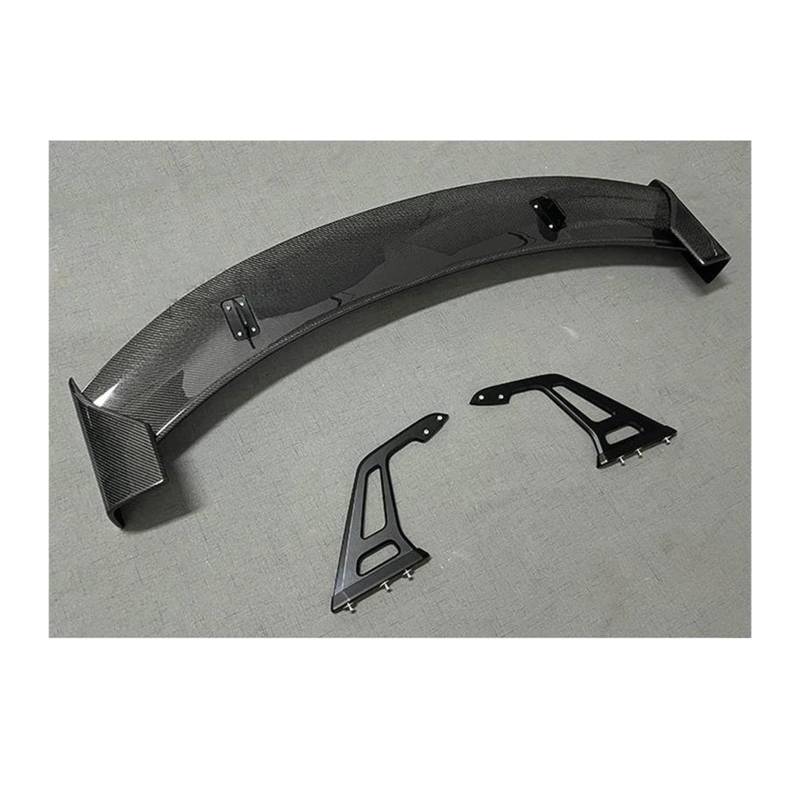 Heckspoiler Auto Hinten Trunk Lip Spoiler Flügel Carbon Faser FRP Carbon Faser Heckspoiler Flügel Für Toyota GR86 Für BRZ 2021 + Spoiler Wing(Forged Carbon) von LONPEXDT