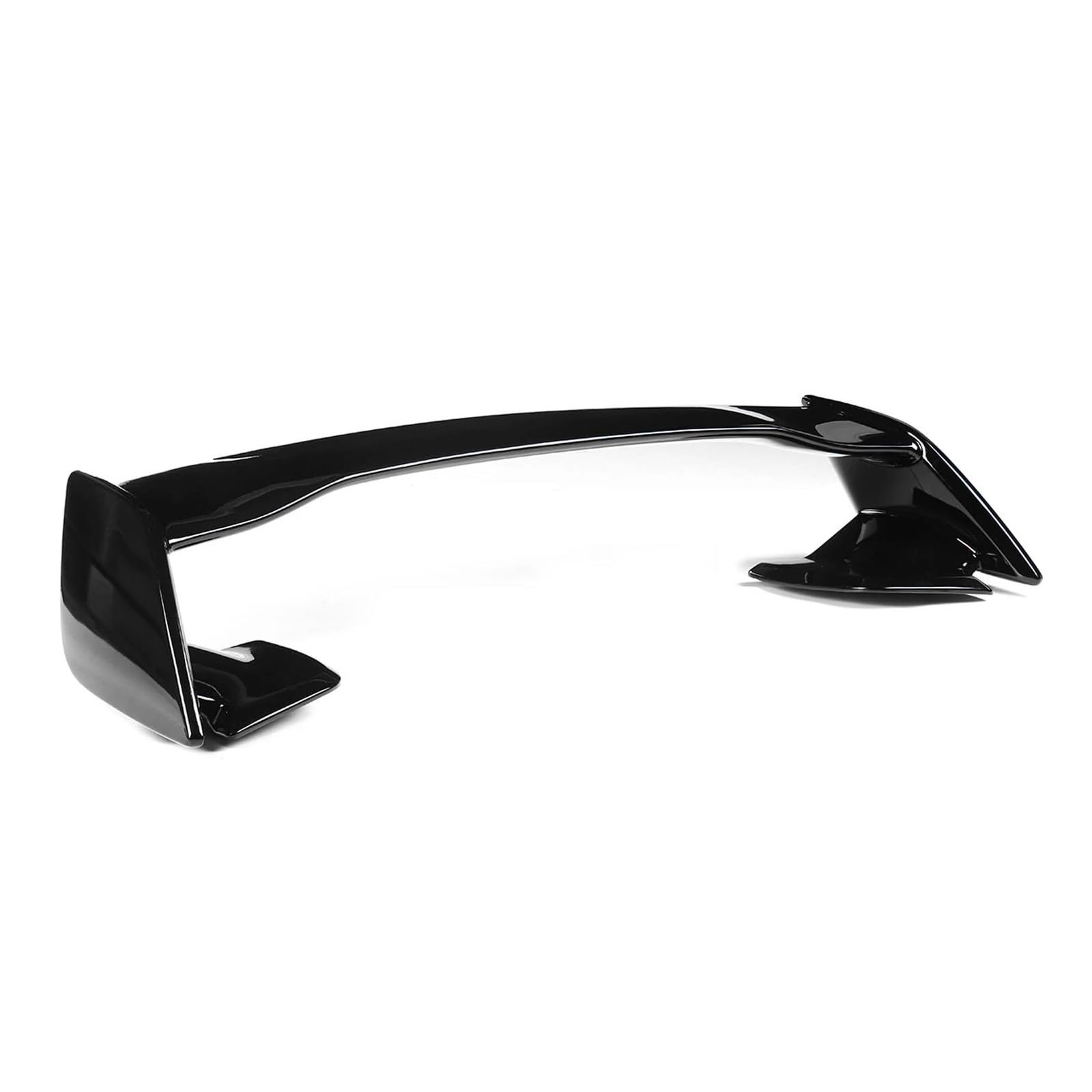 Heckspoiler Auto Zubehör ABS Für Subaru Hinten Dach Spoiler Flügel Stamm Lip Boot Abdeckung Für WRX Für STI 2014 2015 2016 2017 2018 2019 2020 2021 Spoiler Wing(Glossy Black) von LONPEXDT