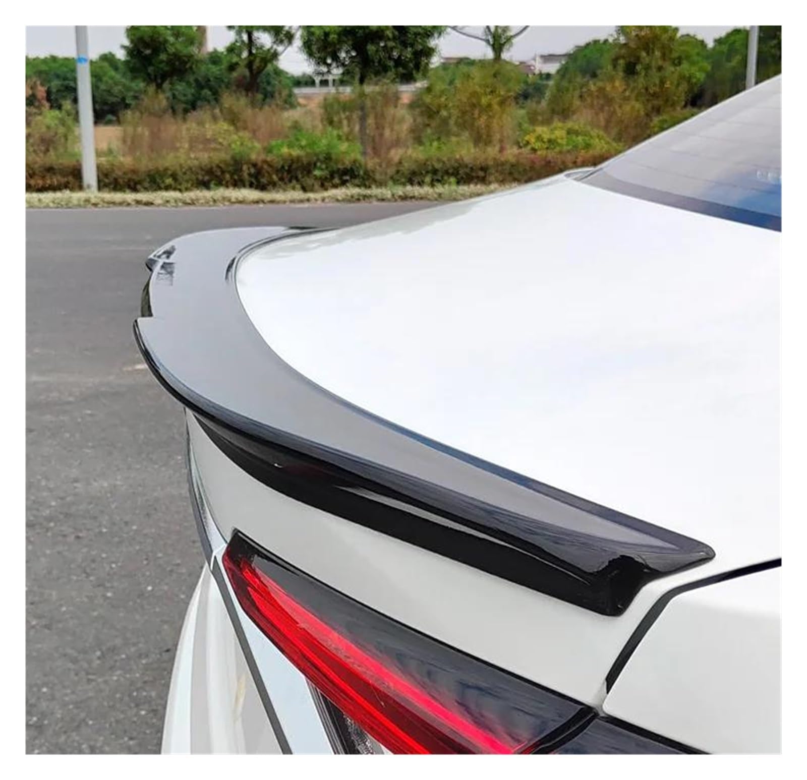 Heckspoiler Auto Zubehör Spoiler Für Toyota Für Corolla 2019 2020 2021 Limousine Auto Stamm Hinten Lip Flügel Schwanz FIN Refit ABS Material Spoiler Wing(Trunk Glossy Black) von LONPEXDT