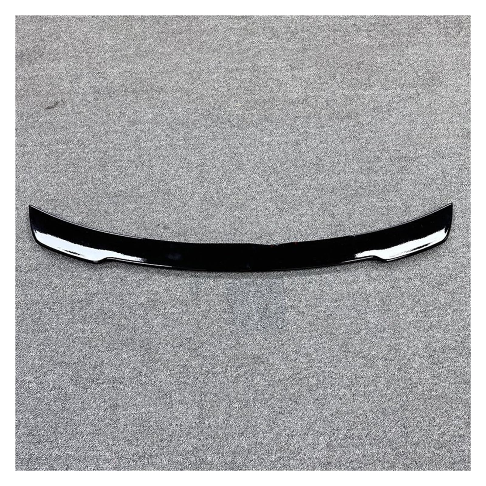 Heckspoiler FD Real Carbon Fiber Auto Heckflügel Stamm Lip Spoiler Für Taycan Für Turbo S 2019 2020 2021 2022 2023 Heckflügel(Bright Black) von LONPEXDT