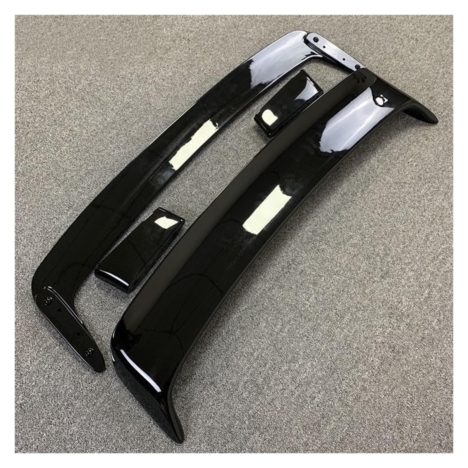 Heckspoiler Für E36 M3 Spoiler 1990 1991 1992 1993 1994 1995 1996 1997 1998 1999 2000 Series Spoiler Mit Leichtem ABS-Kunststoffmaterial Unlackierter Spoiler Heckflügel(Bright Black) von LONPEXDT