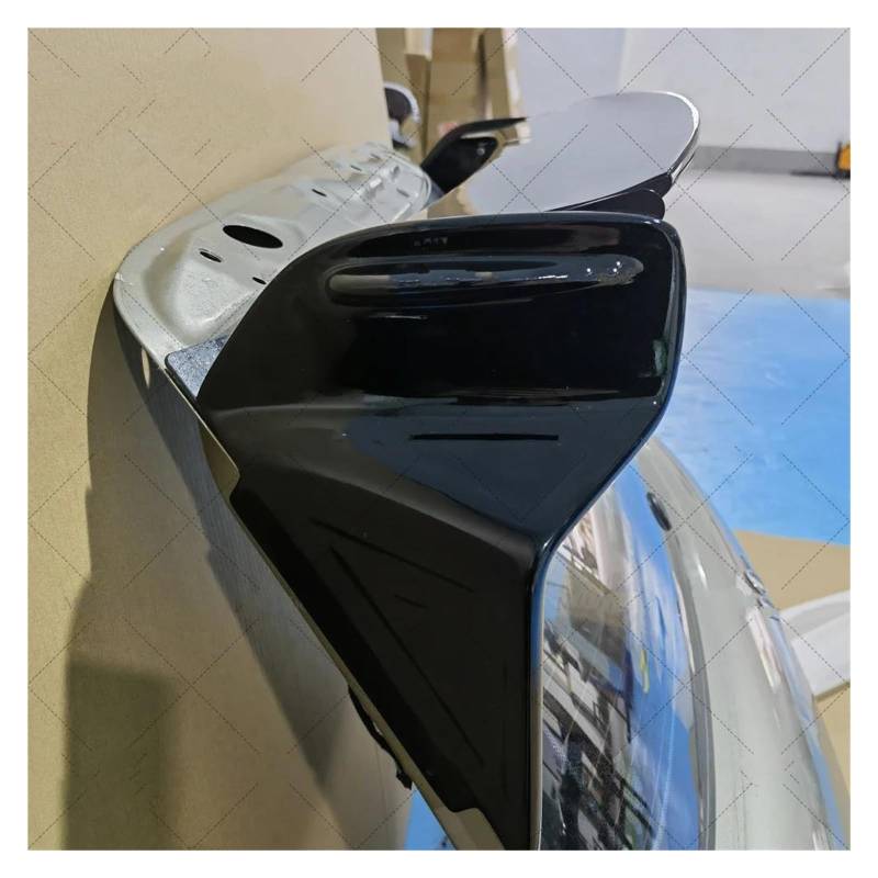 Heckspoiler Für FÜR Mini R56 (Winkel Einstellbare Version) FÜR Mini FÜR Cooper/FÜR JCW R56 TOP Lip Carbon Fiber Glas Dach Spoiler FÜR GP FLÜGEL Spoiler Wing(Forged Carbon) von LONPEXDT