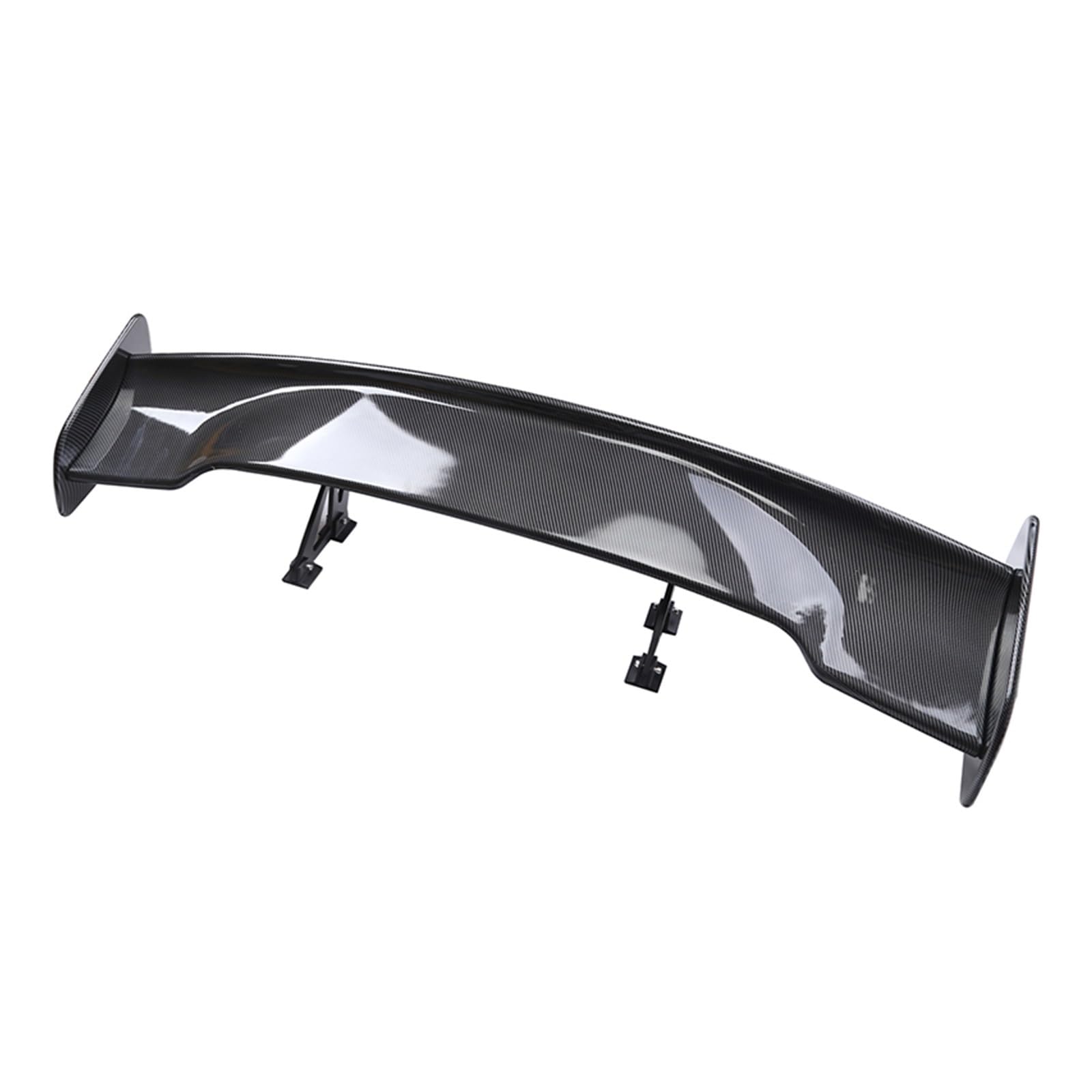 Heckspoiler Für Hyundai Für Genesis 2023 Coupe Hinten Stamm Spoiler Hinten Flügel Universal Glänzend Schwarz Carbon Faser 145 cm Gt Flügel Auto Spoiler Querruder Heckflügel(ABS Carbon Look) von LONPEXDT