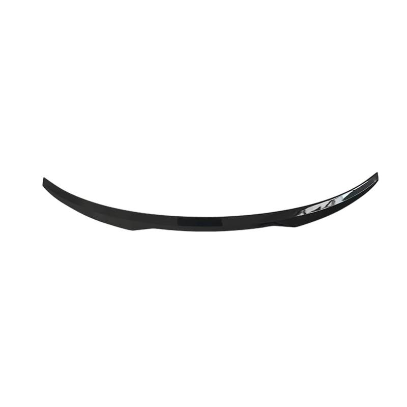 Heckspoiler Für Q3 2019 2020 2021 2022 Sportback Spoiler Von Gloss Black Carbon Fiber Look Rear Mid Wing Lip ABS Heckflügel von LONPEXDT