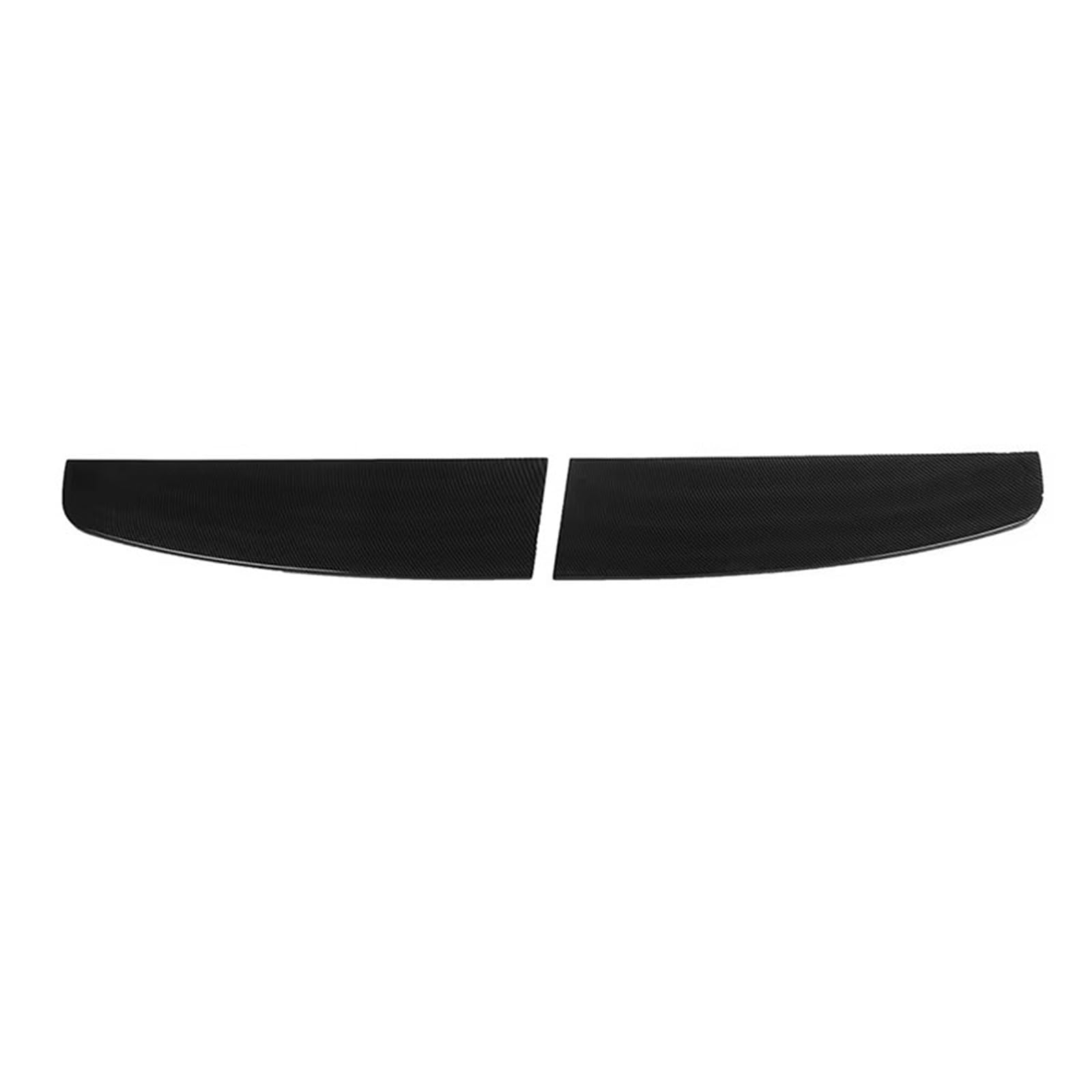 Heckspoiler Für VW Für Caddy Doppeltür Dachspoiler 2005-2018 Stil Auto Hinten Dachflügel ABS Dach Weiß Schwarz Spoiler Heckflügel(ABS Carbon Look) von LONPEXDT