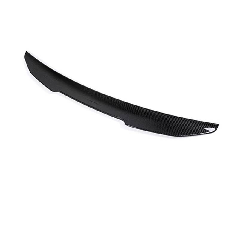 Heckspoiler Heckstoßstangenlippe, Heckspoiler, M4 MP PSM-Stil, Flügelteile, Glänzend, Für 5er E60 E61 2004–2009, Zubehör, Schwarze Kohlefaser Spoiler Wing(PSM Carbon Look) von LONPEXDT