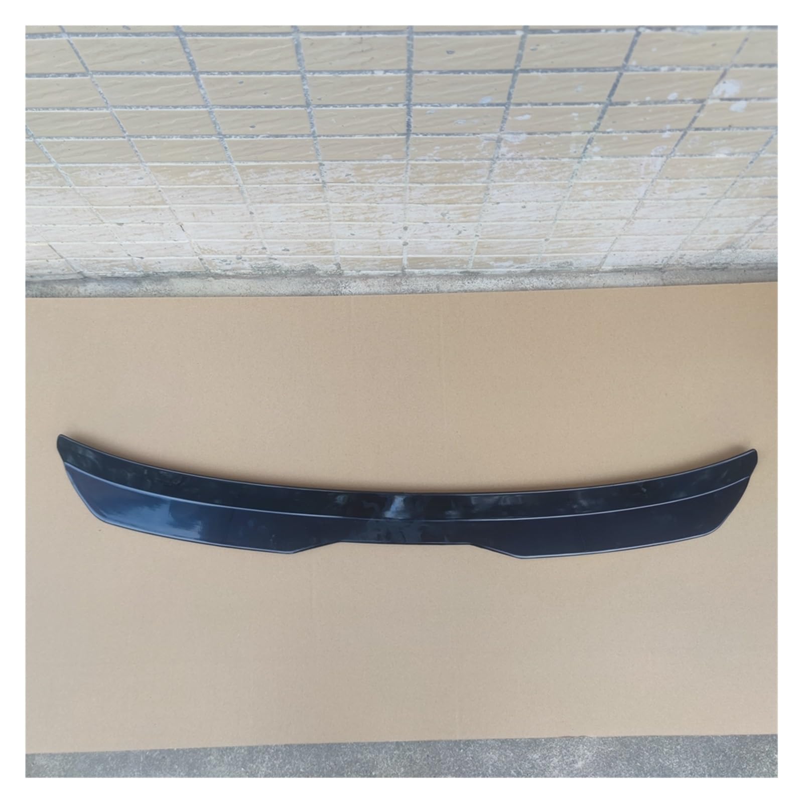 Heckspoiler Hinten Dach Lip Spoiler Für VW Für Passat B5 Für Immobilien ABS Kunststoff Schwarz Glänzend Auto Schwanz Flügel Universal Spoiler Flügel Heckflügel(Unpainted) von LONPEXDT