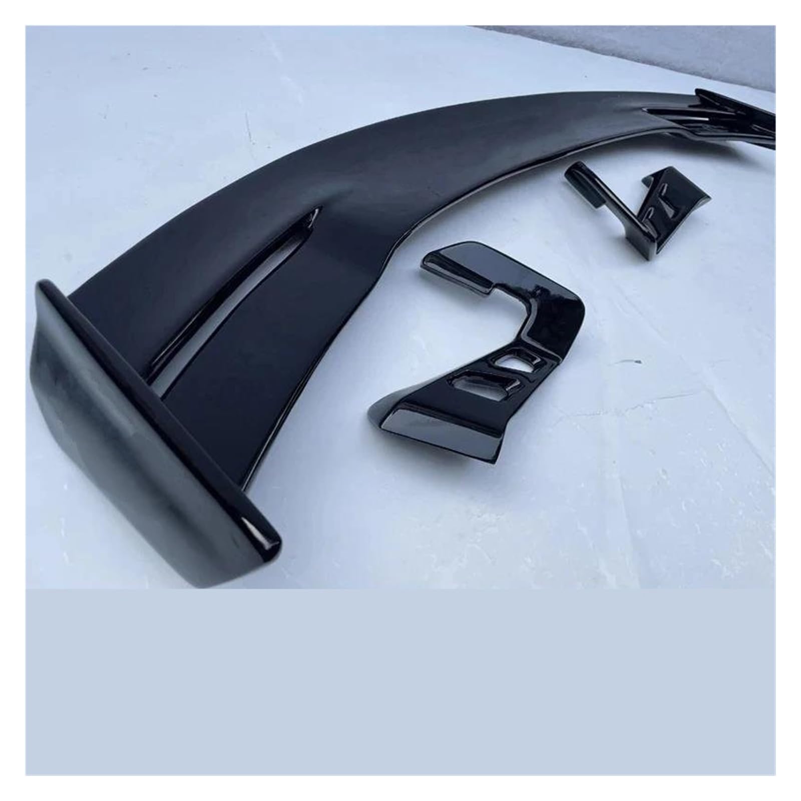 Heckspoiler Hinten Flügel Stamm Spoiler Carbon Für Tt Für Tts Für Ttrs R8 MK3 Mk2 A3 A4 A5 A6 Spoiler Wing(Gloss Black) von LONPEXDT