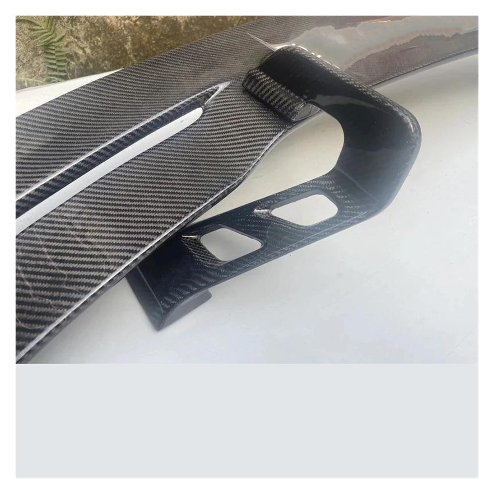 Heckspoiler Hinten Flügel Stamm Spoiler Carbon Für Tt Für Tts Für Ttrs R8 MK3 Mk2 A3 A4 A5 A6 Spoiler Wing(Kohlefaser) von LONPEXDT