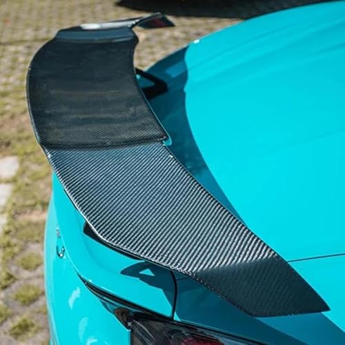 Heckspoiler Kofferraum Hinten Lip Refit Zubehör Für Cayenne 718 981 987 Für Cayman Für Boxster Für Universal Real Carbon Fiber Spoiler Flügel Spoiler Wing(Kohlefaser) von LONPEXDT