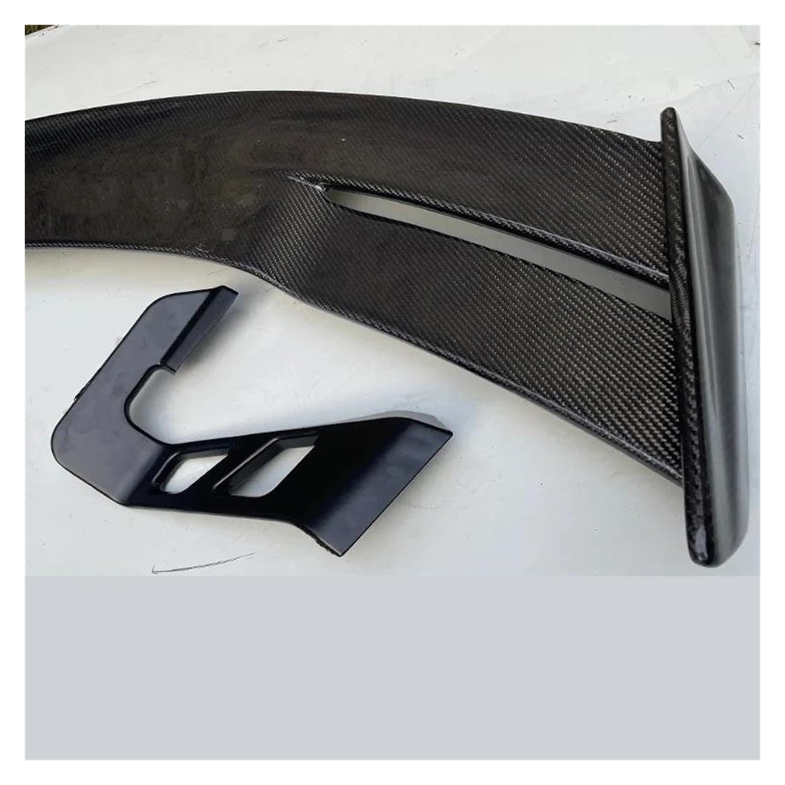 Heckspoiler Kohlefaser Für Spoiler Heckflügel Kofferraum Für Tt Für Tts Für Ttrs R8 MK3 Mk2 Spoiler Wing(Aluminum Alloy) von LONPEXDT