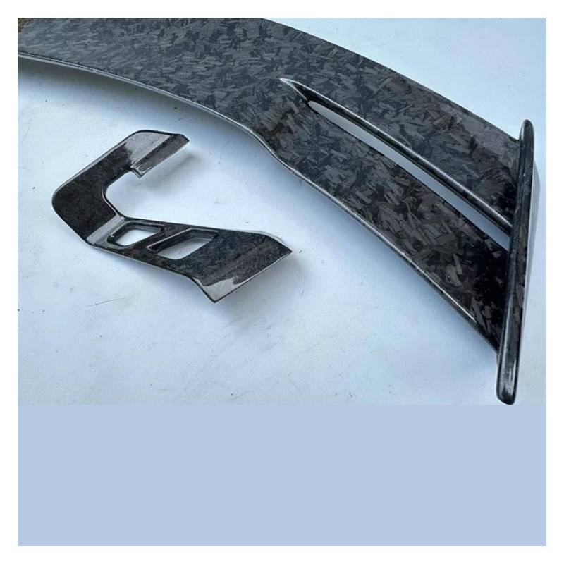 Heckspoiler Kohlefaser Für Spoiler Heckflügel Kofferraum Für Tt Für Tts Für Ttrs R8 MK3 Mk2 Spoiler Wing(Forged Bracket) von LONPEXDT