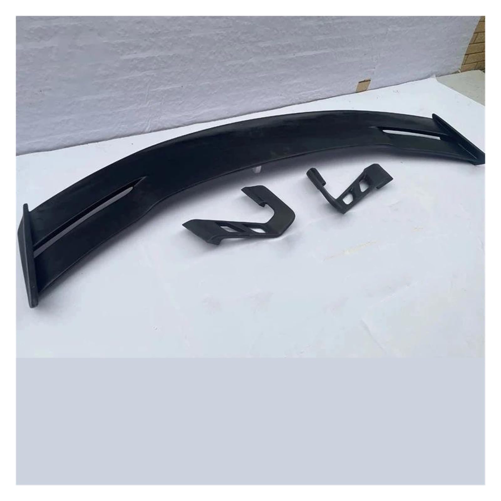 Heckspoiler Kohlefaser Für Spoiler Heckflügel Kofferraum Für Tt Für Tts Für Ttrs R8 MK3 Mk2 Spoiler Wing(Matte Black FRP) von LONPEXDT