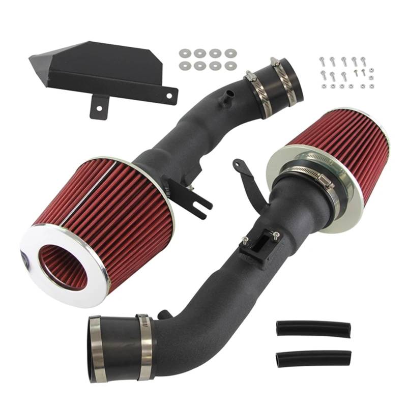 Luftansaugschlauch Für Nissan 370Z 3,7 L V6 2009-2019 Cold Air Intake Rohr Kit & Luftfilter Passt Auto-Lufteinlassrohr von LONPEXDT