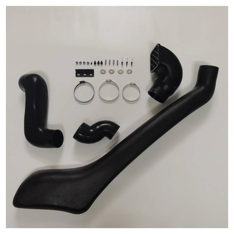 Luftansaugschlauch Für Nissan Für Navara D40 Für Frontier 2006 2007 2008 2009 2010 2011 2012 2013 4X4 Autozubehör Mattschwarze Lufteinlass-Schnorchel-Kits Auto-Lufteinlassrohr von LONPEXDT