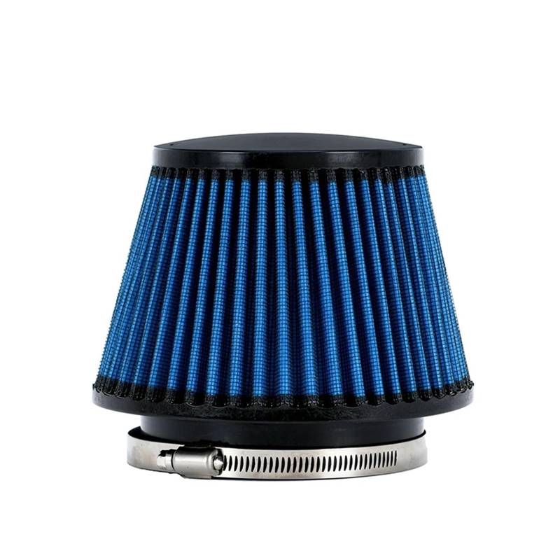 Luftansaugschlauch Universal High Flow Inlet Auto Kaltlufteinlass Luftfilter Reiniger Rohr Modifizierter Roller 4,5 Zoll/115 Mm Blau Auto-Lufteinlassrohr von LONPEXDT