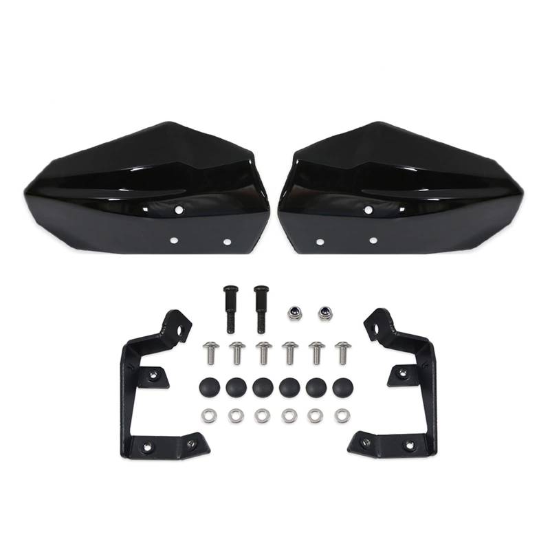 Motorrad Griffschutz Für FORZA350 NSS350 Motorrad Für Forza 350 NSS Schwarz Hand Guards Kupplung Hebel Schutz Handschutz Schild Motorrad Handschützer(Schwarz) von LONPEXDT