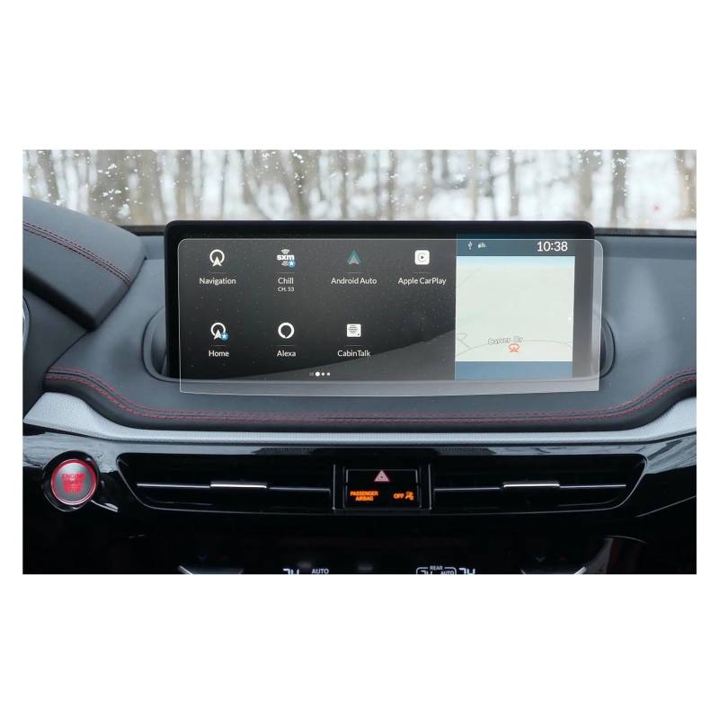 Navigation Schutzfolie 12,3 Zoll Auto GPS Navigation Touch Center Screen Protector Für Für MDX 2022 Auto Innen Zubehör PET Film Instrumententafel Schutzfolie von LONPEXDT