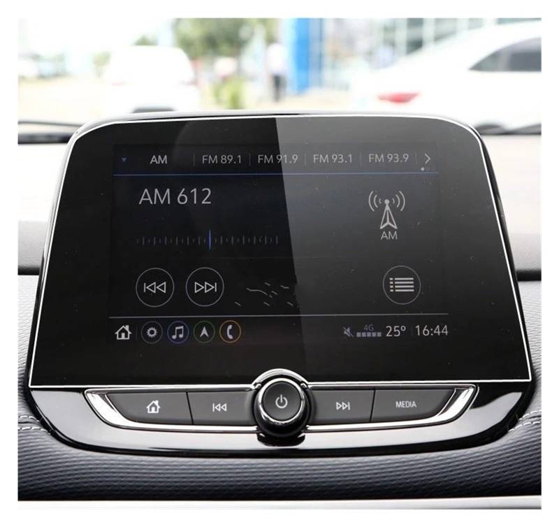 Navigation Schutzfolie Auto GPS Navigation Bildschirm Gehärteter Film Für Chevrolet Für Trax Für Tracker Für Opel Für Mokka 2019 2020 2021 Zubehör Aufkleber LCD Instrumententafel Schutzfolie von LONPEXDT