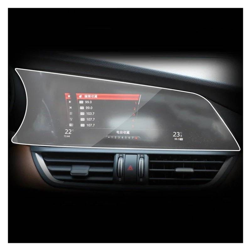 Navigation Schutzfolie Für Alfa Für Romeo Für Giulia 2015-2023 Auto GPS Navigation Schutzfolie LCD Bildschirm TPU Abdeckung Anti-Scratch Protector Membran 8,8 Zoll Instrumententafel Schutzfolie(1PC) von LONPEXDT