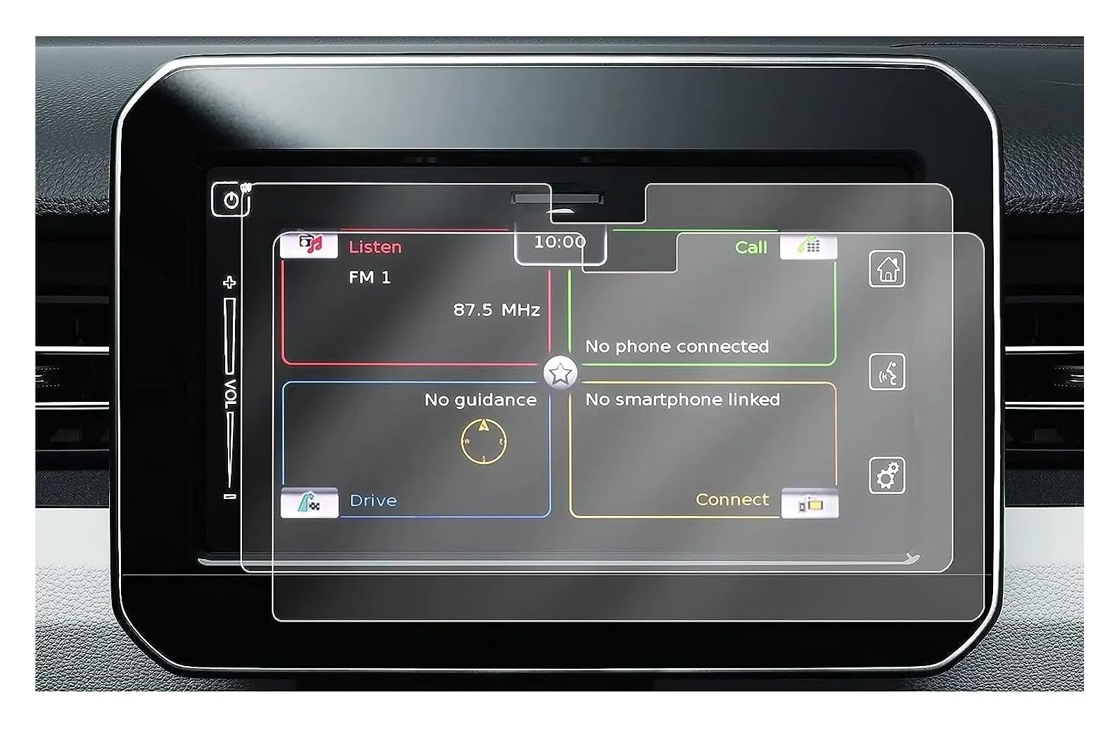 Navigation Schutzfolie Für Suzuki Für Vitara MK4 LY 2015 2016 2017 2018 2019 2020 202 7 Zoll Auto LCD GPS Navigation Gehärtetem Glas Bildschirm Film Schutz Instrumententafel Schutzfolie von LONPEXDT