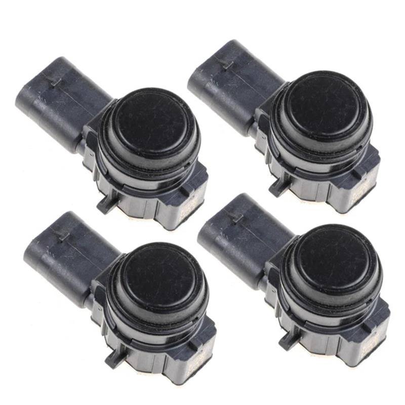 Parksensor Hinten Vorne 3Q0919275 PDC Parkplatz Sensor Hilfe Auto Für FIAT Für 500 Für Panda Parkplatz Sensoren(4 Pieces) von LONPEXDT