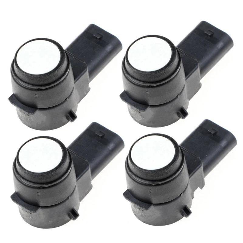 Parksensor Hinten Vorne 7L5919275 PDC Parkplatz Sensor Assist System Auto Fit Für Skoda Parkplatz Sensoren(4 Pieces) von LONPEXDT