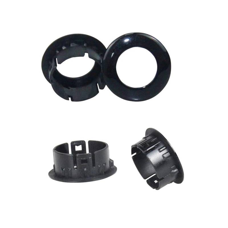 Parksensor Hinten Vorne PZD61-00016 PDC Parkplatz Sensor Retainer Halterung Für Accord CM4 CM5 Für CRV Parktronic Halterung Parkplatz Sensoren(4 Pieces ZB014S3 Black) von LONPEXDT