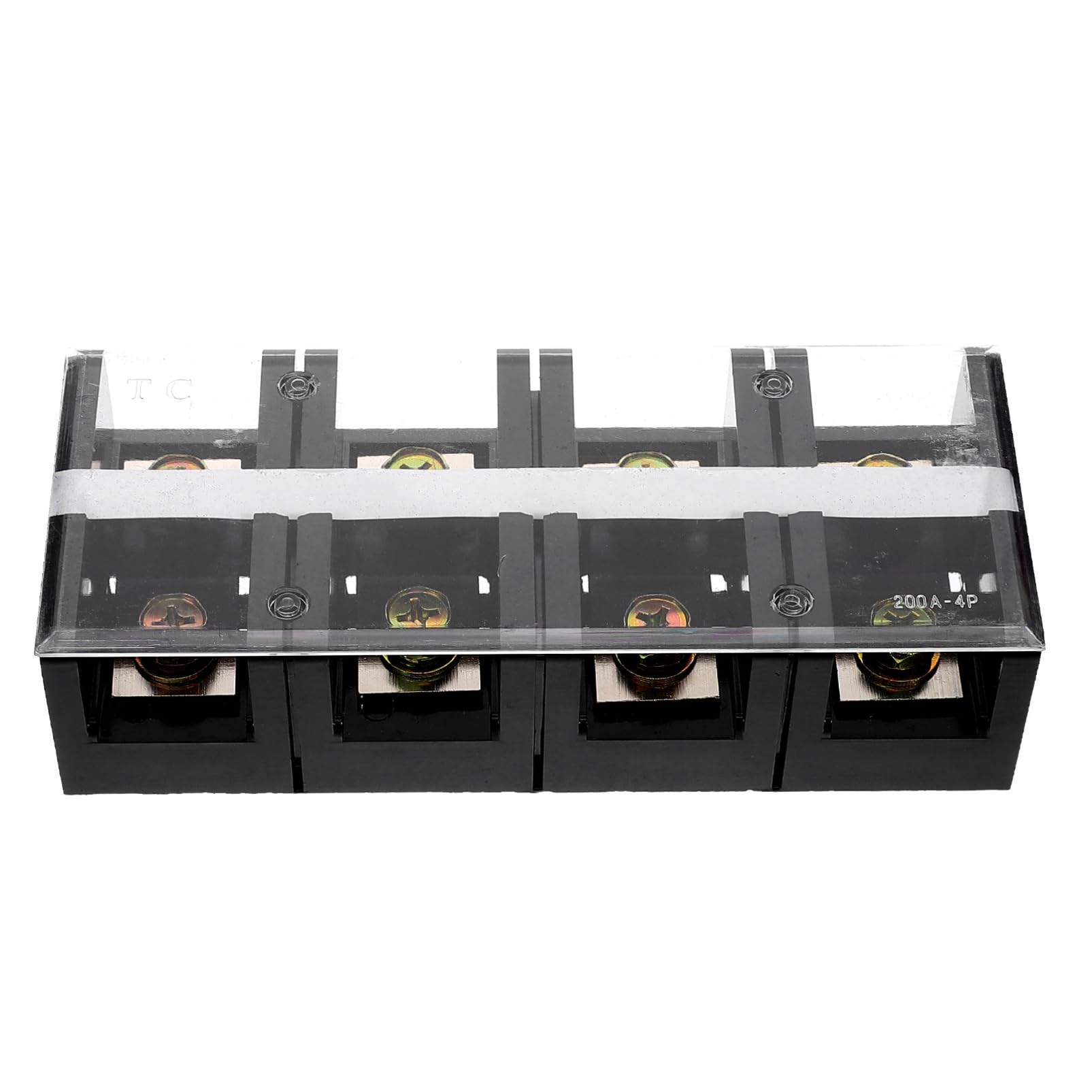 LOORGVEL Stk Klemmenblock Blockstreifenanschluss Anti-rutsch-aufkleber Blockverdrahtung Ventilschalter Flexible Wandaufkleber Terminals Pipeline-schalter Geformte Wandaufkleber Kupfer Black von LOORGVEL