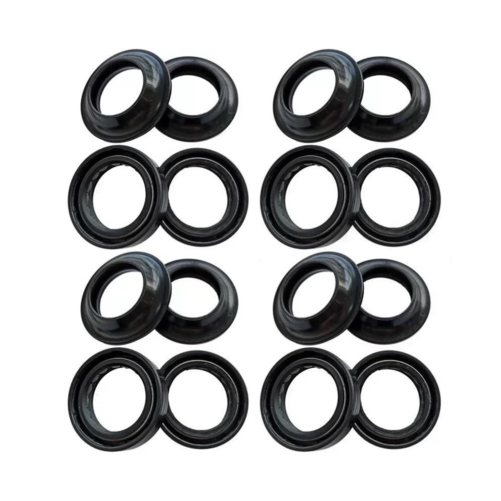 36x48x11 2 Pairs Motorrad Gabel Dämpfer Öl Dichtungen Kompatibel Mit XT225 XT 225 1992-2007 2006 2005 2004 03 Absorber(8pc seal 8pc cover) von LOOwAH