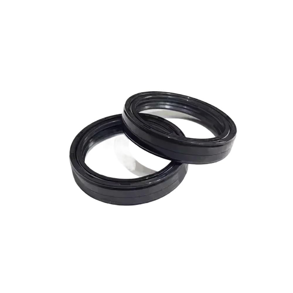 41x54 Vorderradgabel Dämpferwelle Öldichtungshalter Staubschutz Kompatibel mit Z1000 Z1000SX ZX Z 1000 ZX1000 ZX1000G 2003-2020(2pc Oil Seal) von LOOwAH