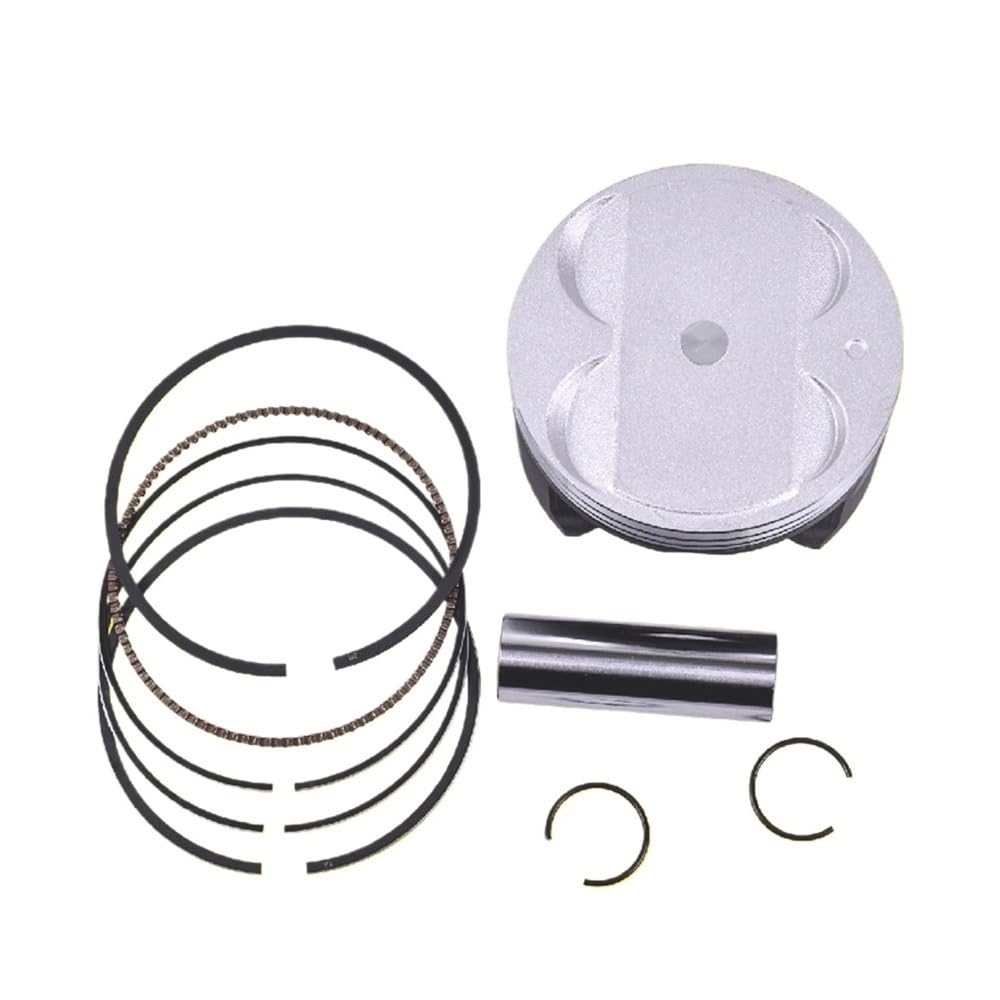 83mm 83,25mm 83,5mm 83,75mm 84mm Motorrad Kolben Und Ring Kit Kompatibel Mit AN400 EINE 400 BS 400 DL650 SV650 DR350(0.25 Ring) von LOOwAH