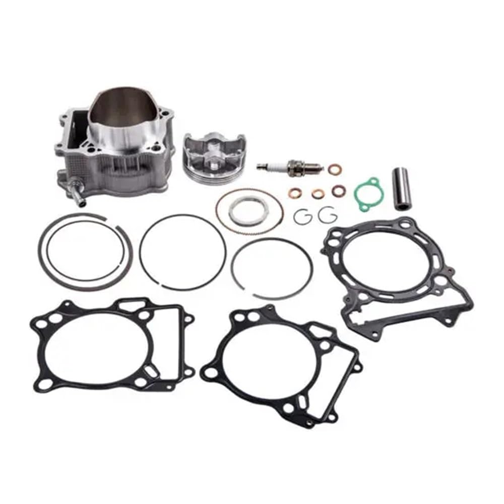 94mm Bohrung Zylinder Kolben Dichtung Rebuild Kit 434cc Kompatibel Mit 2003-2014 LTZ400 LTZ KFX400 Motorrad von LOOwAH