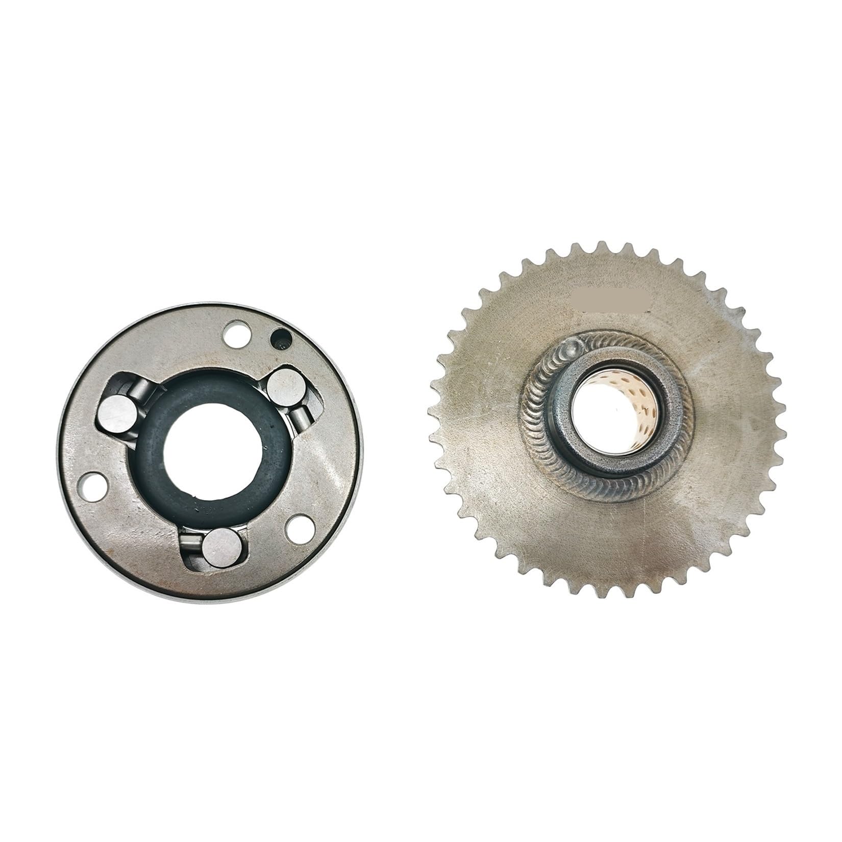 Kompatible Starterkupplungsbaugruppe, kompatibel mit DY100 JD100 DY JD 100 100cc, Senkbohrung, Einweglager-Kupplungsersatz(Starter Clutch Assy.) von LOOwAH