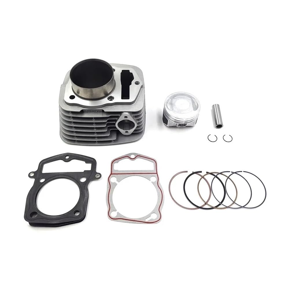 Motorrad 65,5mm CB250D-G Zylinder Kit Kompression Verhältnis Kolben Kompatibel GR BRZ CRF(OTOM Cylinder Kit) von LOOwAH