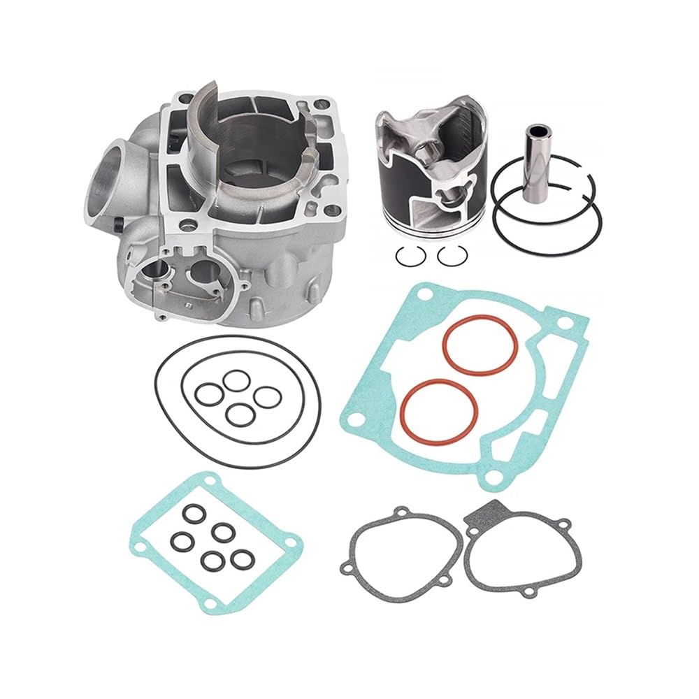 Motorrad 72mm Zylinder Und Kolben Und Pleuel Dichtung Kit Kompatibel Mit TE300I 300 XC XCW TPI XC300 XCW300 55730138000 54830015144(Cylinder Piston) von LOOwAH