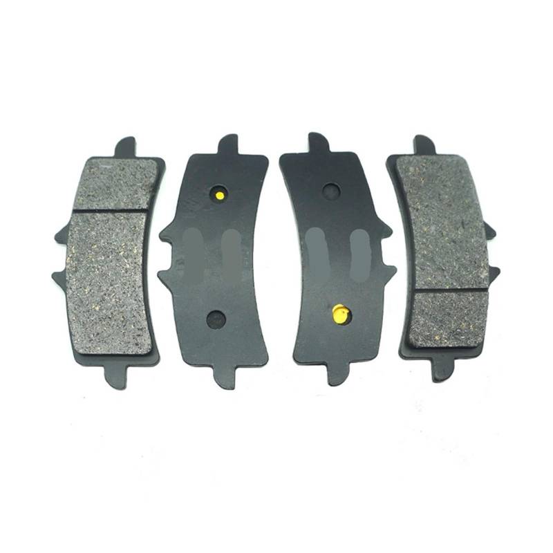 Motorrad-Bremsbeläge vorne und hinten, kompatibel mit 1200 GT 2022–2023, 1200 GT Pro 2022–2023, 1200 GT 1200(2 X Front Brake Pads) von LOOwAH