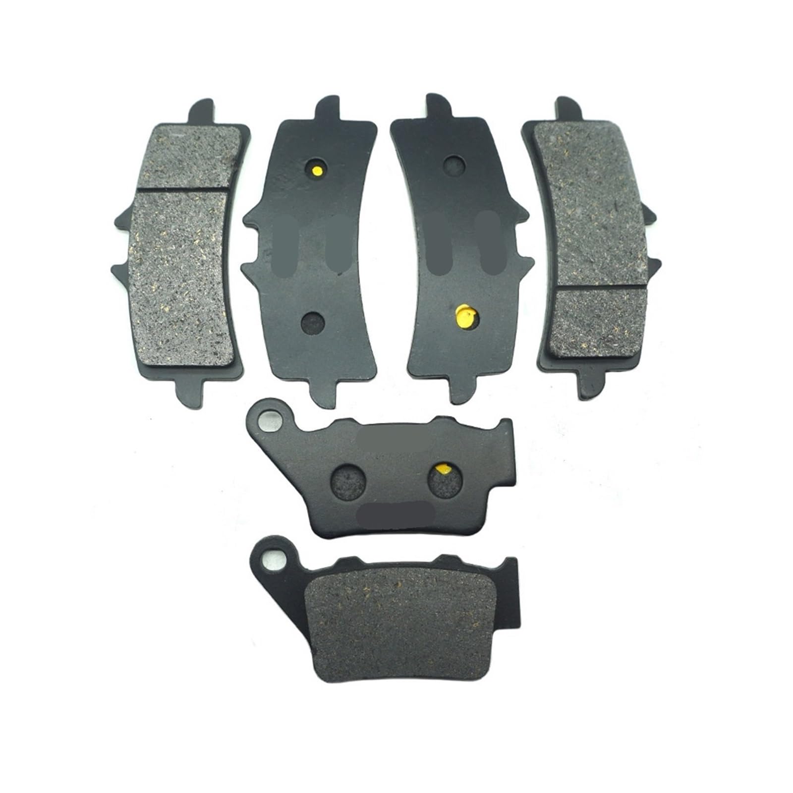 Motorrad-Bremsbeläge vorne und hinten, kompatibel mit 1200 GT 2022–2023, 1200 GT Pro 2022–2023, 1200 GT 1200(Front Rear Pads) von LOOwAH