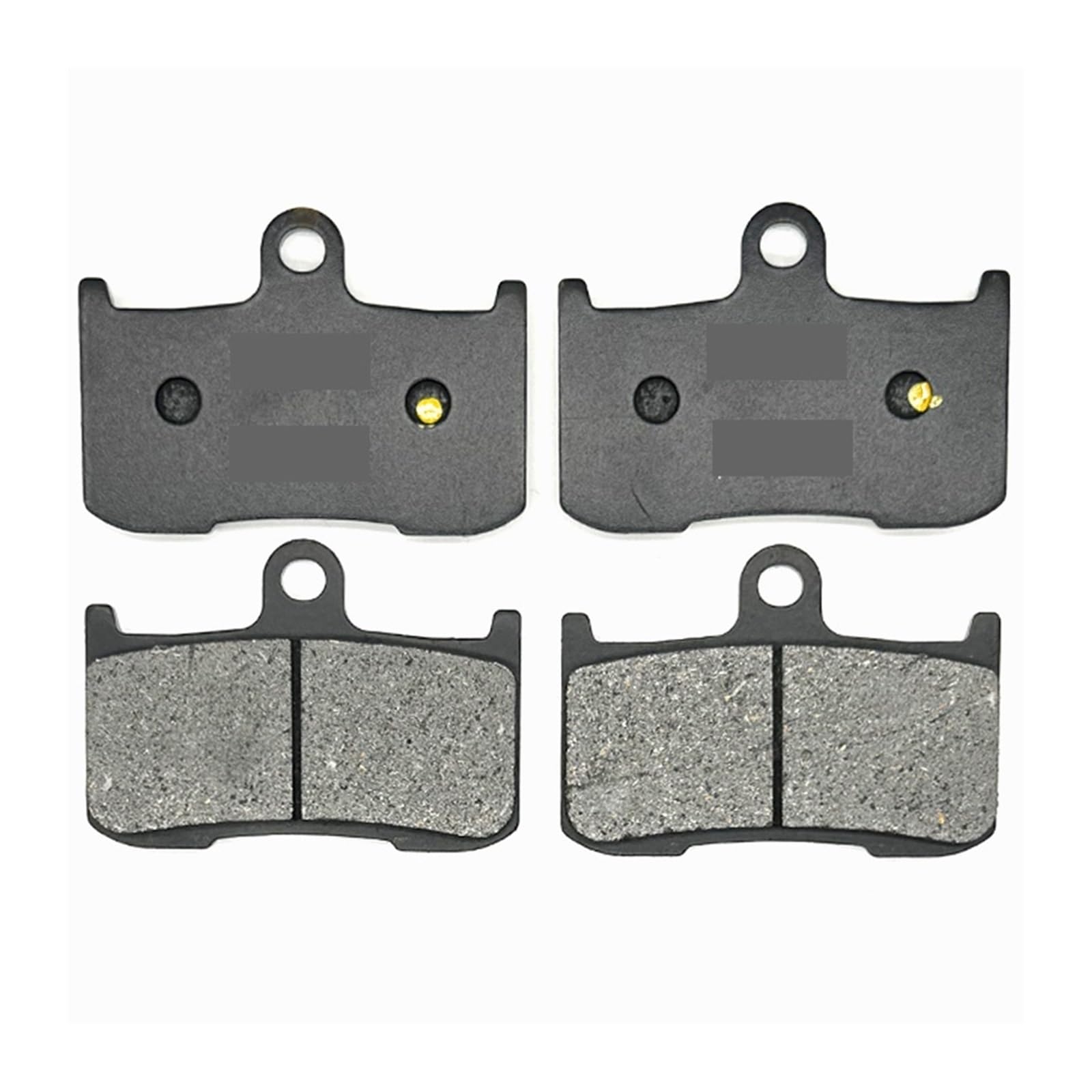 Motorrad-Bremsbeläge vorne und hinten, kompatibel mit 1700 cc 2014–2021 und 1800 cc 2016–2022(2 X Front Brake Pads) von LOOwAH