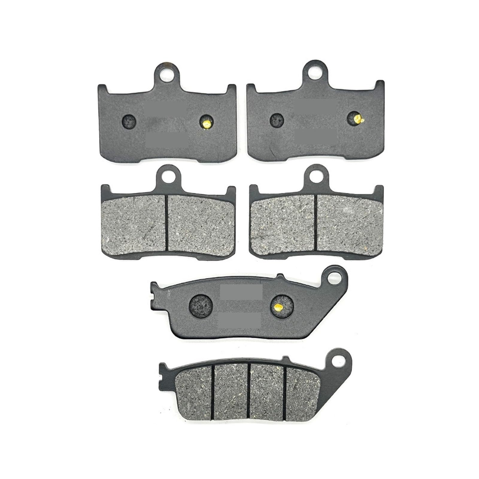 Motorrad-Bremsbeläge vorne und hinten, kompatibel mit 1700 cc 2014–2021 und 1800 cc 2016–2022(Front Rear Pads) von LOOwAH