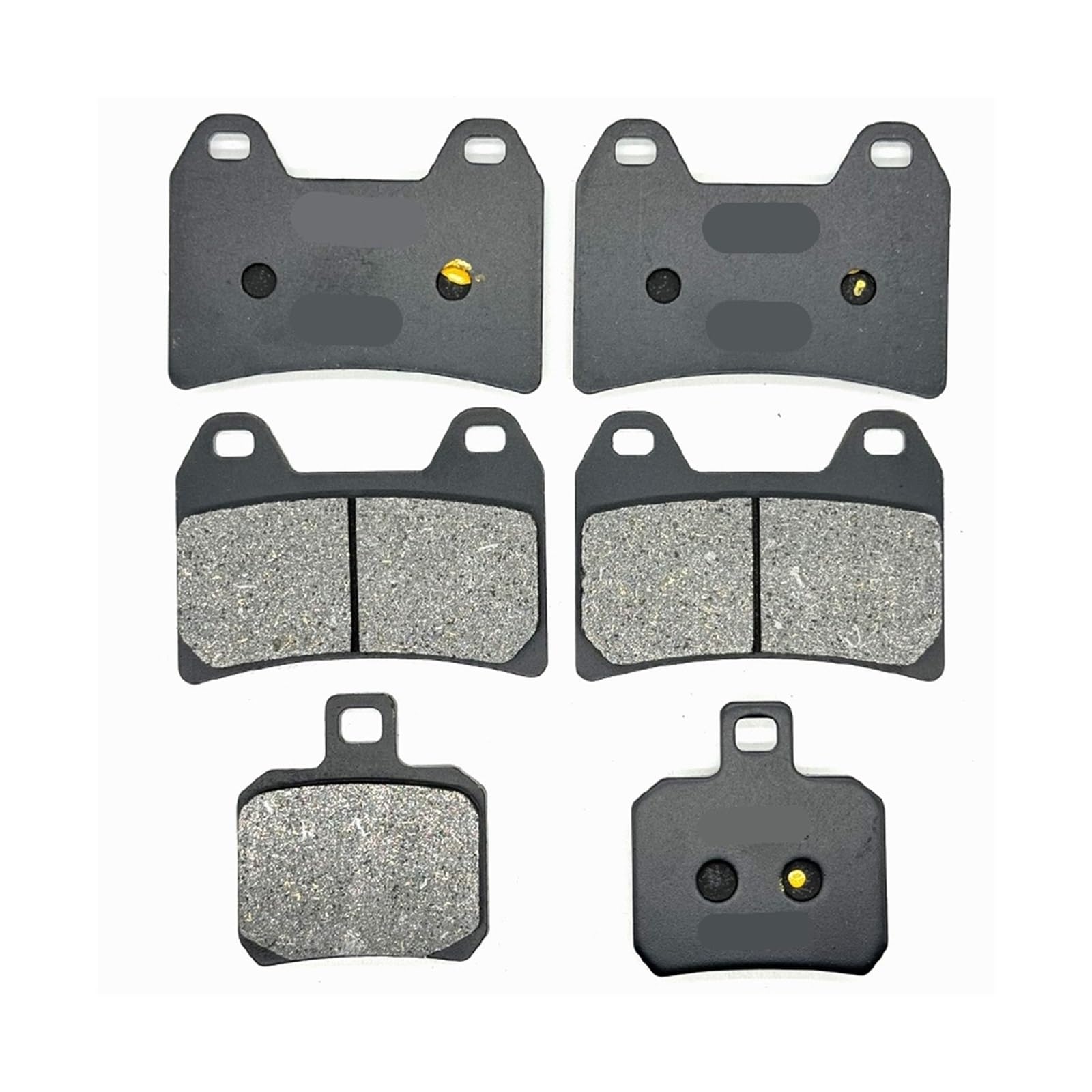 Motorrad-Bremsbeläge vorne und hinten, kompatibel mit 900 S 2002, 900 SS 1998–2004, 900SS S S1999–2000(Front Rear Pads) von LOOwAH