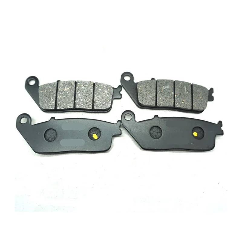 Motorrad-Bremsbeläge vorne und hinten, kompatibel mit CB500F 2013–2020, CB500FA 2013–2020, CB 500F 500FA, CB500 F FA(2 X Front Brake Pads) von LOOwAH