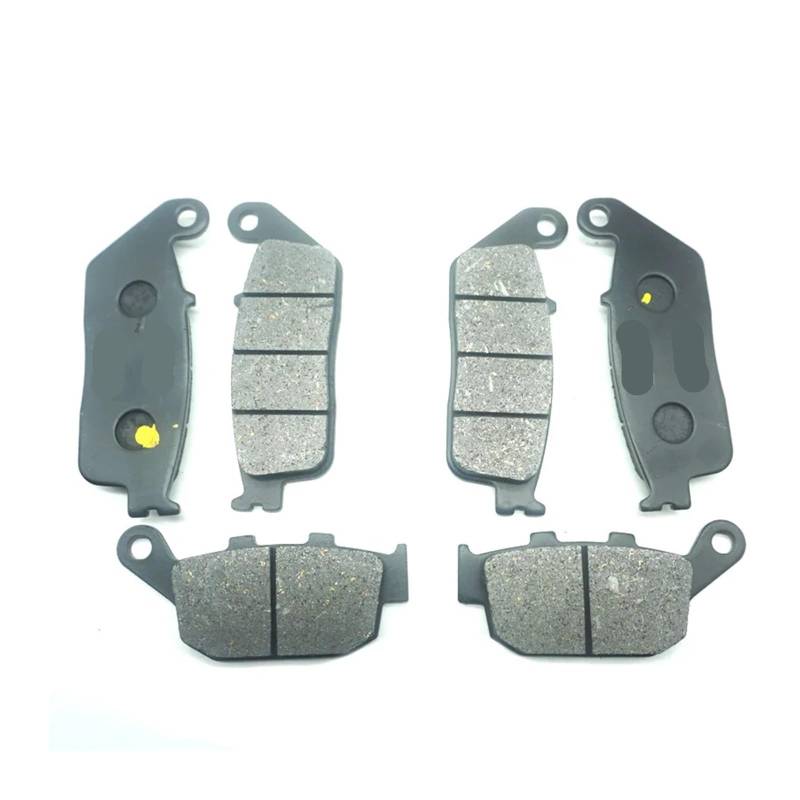 Motorrad-Bremsbeläge vorne und hinten, kompatibel mit CB500F 2013–2020, CB500FA 2013–2020, CB 500F 500FA, CB500 F FA(Front Rear Pads) von LOOwAH