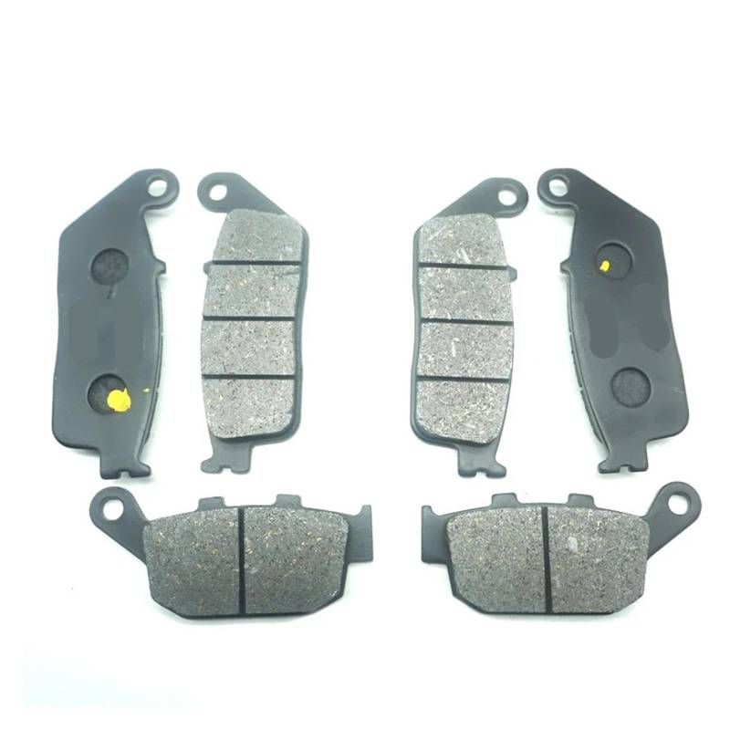 Motorrad-Bremsbeläge vorne und hinten, kompatibel mit DL800DE VS 800DE 2023, DL 800 D DL800 D VSt 800DE(Front Rear Pads) von LOOwAH