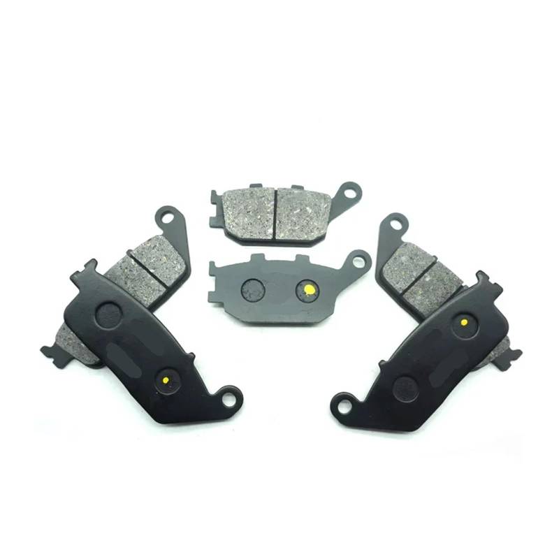 Motorrad-Bremsbeläge vorne und hinten, kompatibel mit ER650 Z650 2018–2023, Z650 RS 2022 Z650 RS ABS 2022–2023 ER Z 650 Z650RS(Front Rear Pads) von LOOwAH