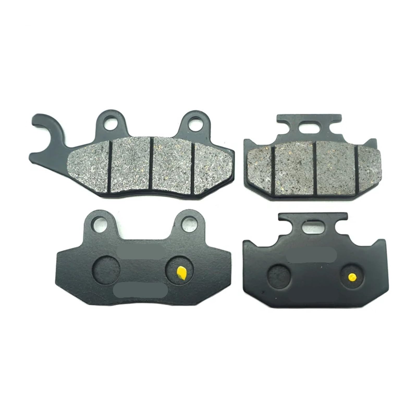 Motorrad-Bremsbeläge vorne und hinten, kompatibel mit TS125R 1989–1997, TS200R 1989–1995, TS 125R 200R TS125 TS200 R(Front Rear Pads) von LOOwAH