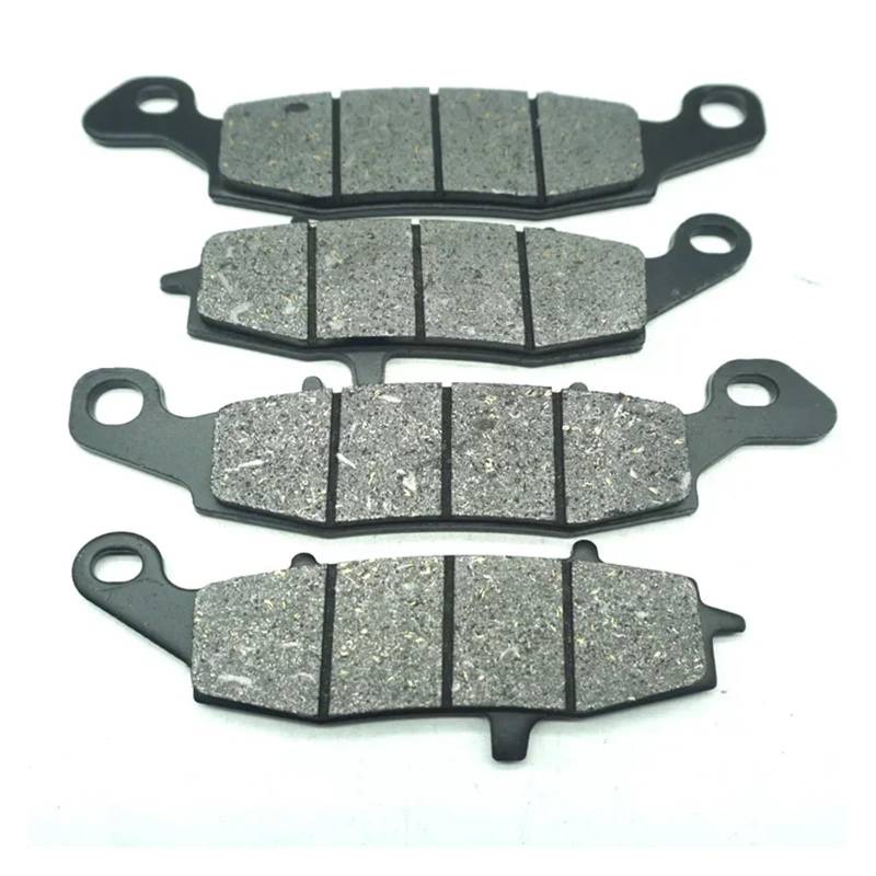 Motorrad-Bremsbeläge vorne und hinten, kompatibel mit VN400 V 1999–2002, VN800 800 1999–2006, VN 400 800(Front Rear Pads) von LOOwAH