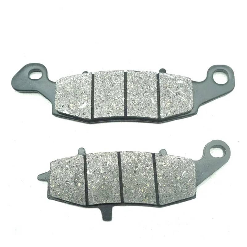 Motorrad-Bremsbeläge vorne und hinten, kompatibel mit VN400 V 1999–2002, VN800 800 1999–2006, VN 400 800(Rear Brake Pads) von LOOwAH