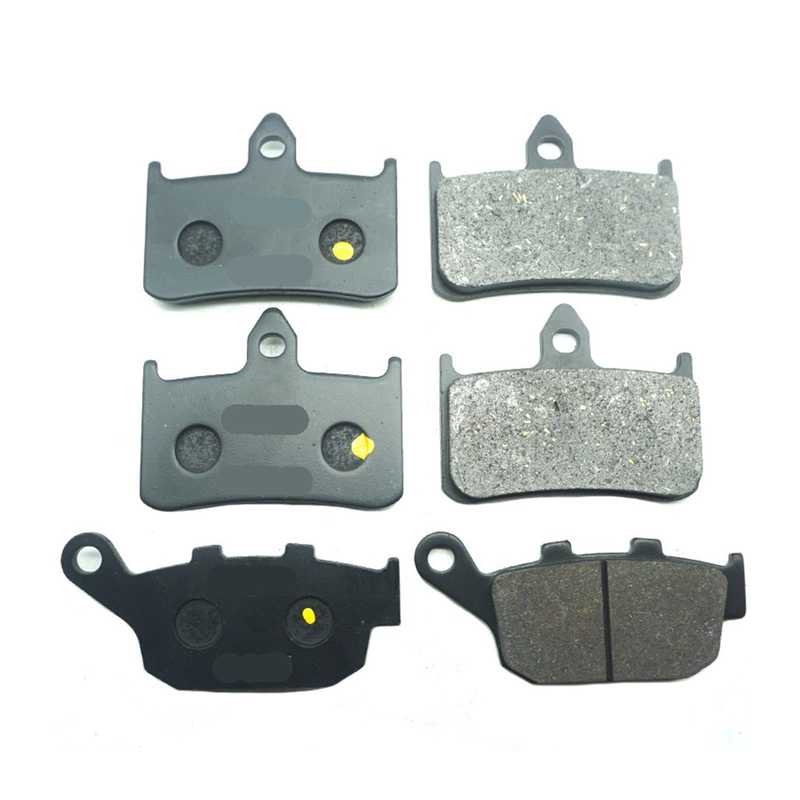 Motorrad Bremsbeläge vorne und hinten kompatibel mit CB400FII 1997 CB400FIII SF Version S 1996 CB 400FII 400FIII CB400 FII FIII(Front Rear Pads) von LOOwAH