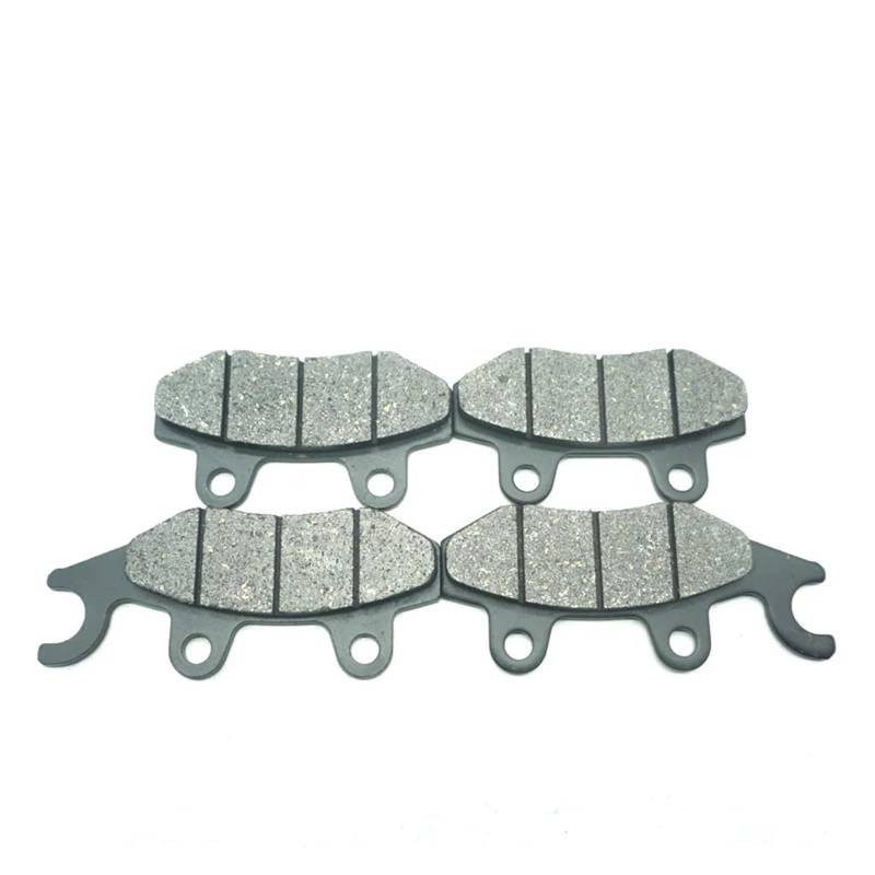 Motorrad-Bremsbeläge vorne und hinten kompatibel mit YXR7FH 700 HE 2013 YXR7 FH YXR 7FH YXR700(Rear Brake Pads) von LOOwAH